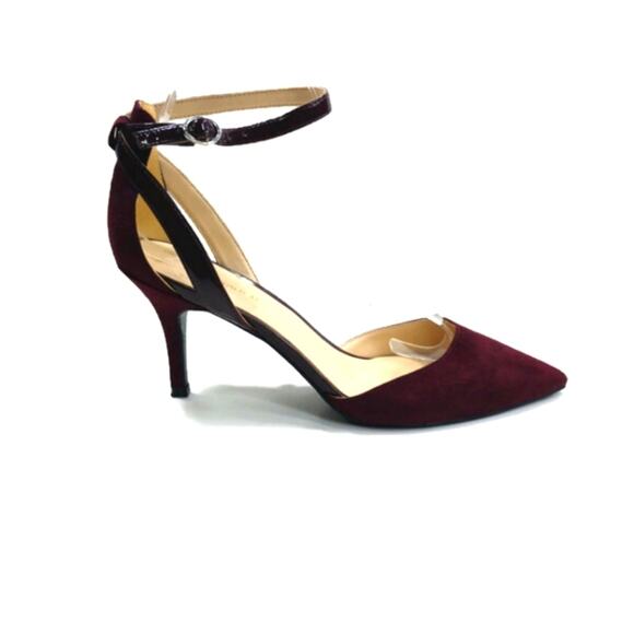 SS1378 EUC Marc Fisher Suede Sandals size 8M - Picture 1 of 8